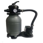 Groupe filtrationpiscine maxi 15 m3 fourni balles filtrantes connexion tubes 32 / 38 equip vanne multivoies ...