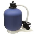 Groupe de filtration piscine hors sol - pompe et filtre - volume 30 - 60m3 - dbit 8m3 / h - diamtre ...