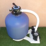 Groupe de filtration piscine hors sol - pompe et filtre - volume 55m3 - débit 12m3 / h Groupe de filtration piscine hors sol - pompe et filtre - volume 55m3 - débit 12m3 / h