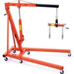 Grue hydraulique d'atelier - vevor - charge 2 t - avec quilibreur