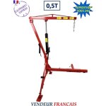 Grue de levage hydraulique pick up 05t avec fixation attelage Grue de levage hydraulique pick up 05t avec fixation attelage