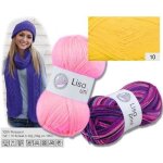 Pelote de fil  tricoter - grundl - 760 - 10 lisa - jaune mas - 50 g - idal pour vos projets cratifs ...