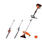 Gt garden - multifonction thermique 4 en 1 : tron�onneuse - d�broussailleuse - taille - haies