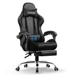 Chaise gaming repose pieds coussin lombaire de massage fauteuil de bureau ergonomique avec accoudoir ... Chaise gaming repose pieds coussin lombaire de massage fauteuil de bureau ergonomique avec accoudoir ...