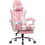 Chaise gaming - gtplayer - luckracer - repose - pieds - coussin lombaire massant - accoudoirs synchronis�s ...