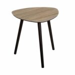 Guéridons table dappoint trépied - juanio - pin naturel / noir - l40xp40xh40cm Guéridons table dappoint trépied - juanio - pin naturel / noir - l40xp40xh40cm