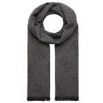 Guess eco brenton foulard 190 cm coal logo aw9963 - pol03 - clo
