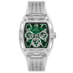 Montre - guess - gw0499g8 - silicone - analogique - tonneau