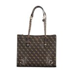 Guess jeans sac porté épaule femme marron textile sf18472 Guess jeans sac porté épaule femme marron textile sf18472