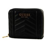 Porte - monnaie - guess - lovide slg - noir - polyurthane - petit format pratique
