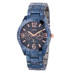 Montre femme - guess - w0288l1 - acier - cadran bleu - �tanch�it� 5 atm