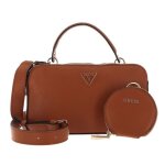 Guess sac à épaule bandoulière brun clair pour femme - eco alexie crossbody top zip cognac 202985 Guess sac à épaule bandoulière brun clair pour femme - eco alexie crossbody top zip cognac 202985