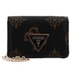 Guess sac  paule bandoulire brun fonc brun clair pour femme - meridian micro mini mocha logo 245330 ...