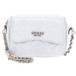Sac  paule bandoulire - guess - marieke camera bag - cuir synthtique - blanc - 20x13x7 cm
