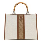 Sac à épaule - guess - kerima bamboo - 2 compartiments - beige - tressé Sac à épaule - guess - kerima bamboo - 2 compartiments - beige - tressé