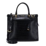 Guess sac à épaule noir pour femme - sestri elite tote 251784 Guess sac à épaule noir pour femme - sestri elite tote 251784