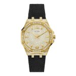 Montre femme - guess - gw0408l2 - quartz - dor� - bracelet en nylon noir