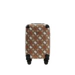 Guess valise � roulettes eliette logo 4g pivoine latte logo / ginger (lag)
