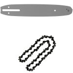 Gt garden - guide 10 pouces (26 cm) avec chane 40 maillons pour trononneuse lagueuse 25 cm3