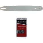Gt market - guide 50 cm (20 pouces) + chane 72 maillons - compatible trononneuses stihl ms 291 311 ...