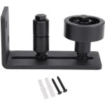 Guide de plancher r�glable - acier au carbone - noir - double rouleau avec petit rouleau - 0. 5cm d�paisseur ...