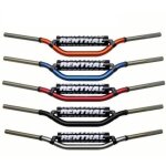 Guidon �286mm avec barre renthal twinwall high orange / mousse noire