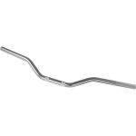 Guidons aluminium moto atv diametre 22 mm universel atv motard argent