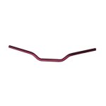 Guidons aluminium moto custom diametre 22 mm tordu couleurs sonic - moto rouge Guidons aluminium moto custom diametre 22 mm tordu couleurs sonic - moto rouge