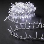 Guirlande lumineuse extrieur 500 led blanc froid 12m feeric lights & christmas