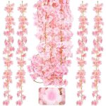 Guirlande de fleurs artificielles - non sp�cifi� - cerisier - 4 pcs - 18 m - fleurs r�alistes