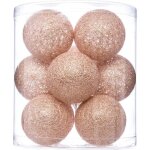 Guirlande led 10 boules brillantes 6cm orange cuivre mandarine Guirlande led 10 boules brillantes 6cm orange cuivre mandarine