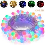 Guirlande lumineuse - zgeer - 10m - 100 led - multicolore - 8 modes déclairage - extérieur / intérieur ... Guirlande lumineuse - zgeer - 10m - 100 led - multicolore - 8 modes déclairage - extérieur / intérieur ...