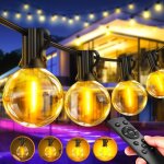 Guirlande lumineuse 30 m g40 ip44 t�l�commande ext�rieur et int�rieur terrasse