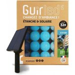 Altitude guirlande extrieur guirlande boule lumineuse tanche & solaire led - longueur:32 boules
