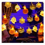Guirlande lumineuse halloween - 3m - 20 led - Étanche - 4 types de lumières féeriques Guirlande lumineuse halloween - 3m - 20 led - Étanche - 4 types de lumières féeriques