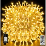 Guirlande lumineuse led no�l 100m 1000led ip44 �tanche avec t�l�commande 8 modes d�coration de f�te pour ...
