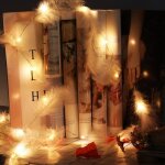 Guirlande lumineuse led - zgeer - plumes - 10m - 100 ampoules - tlcommande usb