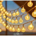 Guirlande lumineuse - 6m - 40 led - blanc - d�coration no�l - jardin