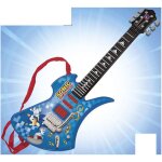 Guitare �lectrique - claudio reig - sonic - multicolore - polyester - pour enfants
