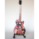 Guitare �lectrique miniature hommage � elvis presley