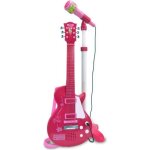 Guitare électronique rock bontempi - rose - 112 cm - pour enfant Guitare électronique rock bontempi - rose - 112 cm - pour enfant