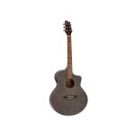 Guitare folk lectro - acoustique - dimavery - stw - 50 - marron - son de qualit - idale pour adultes ...