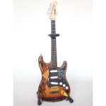 Guitare miniature axe heaven fender srv distressed