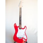 Guitare miniature - fender - stratocaster - rouge - 26 cm - vintage
