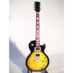 Guitare miniature - gibson - les paul - marron - slash