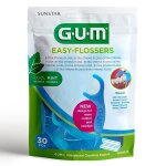 Gum fil dentaire easy flossers ciré menthe fraîche 30 unités Gum fil dentaire easy flossers ciré menthe fraîche 30 unités