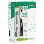 Gum sonic daily black coffret brosse  dents