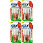 Gum - trav - ler 08 1314 - lot de 4 - brossettes interdentaires flexibles et impr�gn�es de chlorhexidine ...