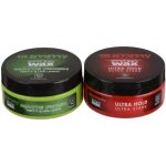 Gummy set de cires coiffantes pour hommes avec cheveux courts et longs cire matte finish (150 ml finition ...