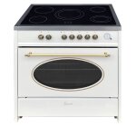 Cuisinire lectrique - gurari - gch e 912 cr - 90 cm - retro - four xxl 121 l